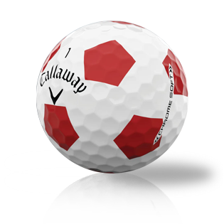 Callaway Chrome Soft Truvis Red Used Golf Balls