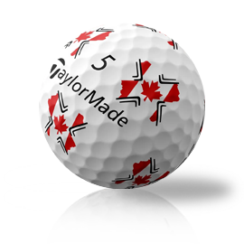 TaylorMade TP5 PIX Canada Edition used golf balls TaylorMade TP5 PIX Canada Edition used golf balls