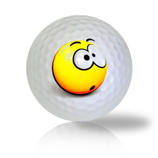 Completely Surprised Emoticon Golf Balls - Half Price Golf Balls - Canada's Source For Premium Used & Recycled Golf Balls
