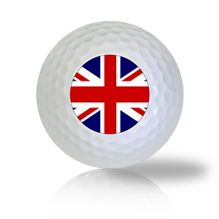 Britain Flag Golf Balls - Half Price Golf Balls - Canada's Source For Premium Used & Recycled Golf Balls