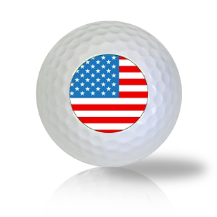 America Flag Golf Balls - Half Price Golf Balls - Canada's Source For Premium Used & Recycled Golf Balls