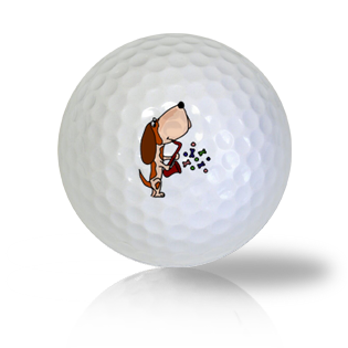 Basset Hound Playing A Saxophone Golf Balls - Half Price Golf Balls - Canada's Source For Premium Used & Recycled Golf Balls
