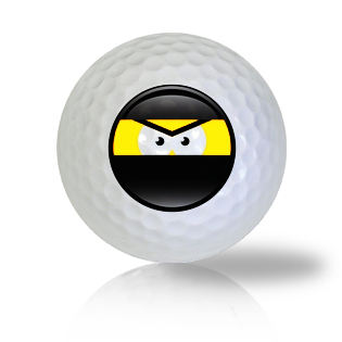 Ninja Emoticon Golf Balls - Half Price Golf Balls - Canada's Source For Premium Used & Recycled Golf Balls