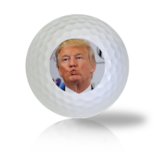 Donald Trump Pucker Golf Balls - Halfpricegolfballs