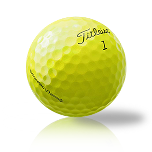 Titleist Pro V1 2021 Yellow Used Golf Balls | Halfpricegolfballs.com