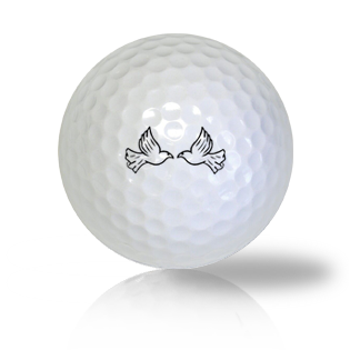 Wedding Doves Golf Balls - Half Price Golf Balls - Canada's Source For Premium Used & Recycled Golf Balls