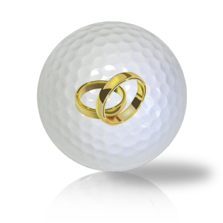 Wedding Rings Golf Balls