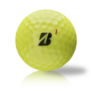 Custom Bridgestone Tour B RX Mindset Yellow 2024 Used Golf Balls - Halfpricegolfballs.com