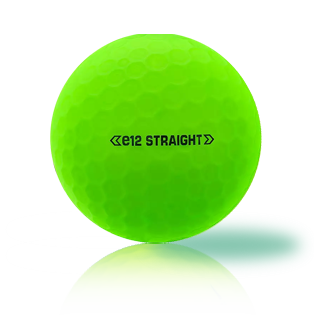 Bridgestone e12 Straight Mindset Matte Lime 2025 Used Golf Balls - Halfpricegolfballs.com