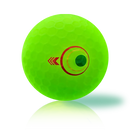 Custom Bridgestone e12 Straight Mindset Matte Lime 2025 Used Golf Balls - Halfpricegolfballs.com