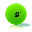 Custom Bridgestone e12 Straight Mindset Matte Lime 2025 Used Golf Balls - Halfpricegolfballs.com