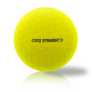 Custom Bridgestone e12 Straight Mindset Matte Yellow 2025 Used Golf Balls - Halfpricegolfballs.com