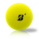 Bridgestone e12 Straight Mindset Matte Yellow 2025 Used Golf Balls - Halfpricegolfballs.com