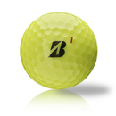 Custom Bridgestone Tour B XS Yellow 2026 Used Golf Balls - Halfpricegolfballs.com