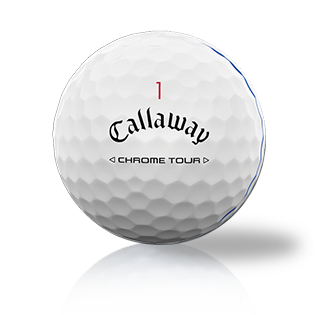 Custom Callaway Chrome Tour Triple Track 2024 Used Golf Balls - Halfpricegolfballs.com