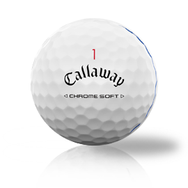 Custom Callaway Chrome Soft Triple Track 2024 Used Golf Balls - Halfpricegolfballs.com