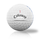 Custom Callaway Chrome Soft Triple Track 2024 Used Golf Balls - Foundgolfballs.com