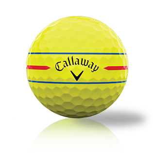 Callaway Chrome Soft Triple Track 360 Yellow Used Golf Balls - Halfpricegolfballs.com