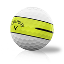 Callaway Chrome Soft 360 Yellow Stripe 2024 Used Golf Balls - Foundgolfballs.com