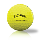 Custom Callaway Chrome Tour Triple Track Yellow 2024 Used Golf Balls - Halfpricegolfballs.com