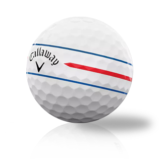 Custom Callaway Chrome Soft Triple Track 360 2024 Used Golf Balls - Halfpricegolfballs.com