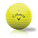 Custom Callaway Chrome Tour X Yellow 2024 Used Golf Balls - Halfpricegolfballs.com