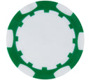Custom Poker Chips - Green Used Golf Balls - Halfpricegolfballs.com