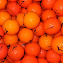 Custom Mizuno Orange Mix Used Golf Balls - Halfpricegolfballs.com