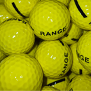 Bulk NEW Black Stripe Yellow Practice Range Balls
