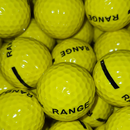 Bulk NEW Black Stripe Yellow Practice Range Balls