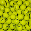 Bulk NEW Nitro Black Stripe Yellow Practice Range Balls Used Golf Balls - Halfpricegolfballs.com
