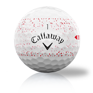 Callaway Supersoft Splatter 360 Red Used Golf Balls - Halfpricegolfballs.com