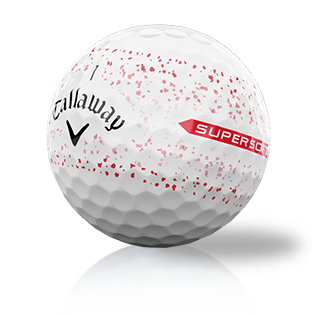 Callaway Supersoft Splatter 360 Red Used Golf Balls - Halfpricegolfballs.com