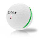 Titleist Pro V1X Left Dash Aim Performance Green 2023 Used Golf Balls - Foundgolfballs.com