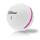 Titleist Pro V1X Left Dash Aim Performance Pink 2025 Used Golf Balls - Foundgolfballs.com