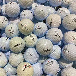 Bulk Top Flite Mix Used Golf Balls - Halfpricegolfballs.com