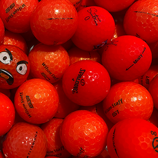 Assorted Red Mix Used Golf Balls - Halfpricegolfballs.com