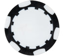 Custom Poker Chips - Black Used Golf Balls - Halfpricegolfballs.com