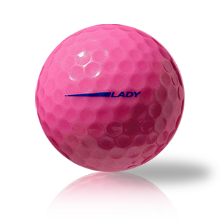 Custom Bridgestone Lady Precept Pink Used Golf Balls - Halfpricegolfballs.com