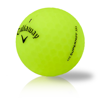 Callaway Superhot Bold Yellow Used Golf Balls - Franksshanks.ca