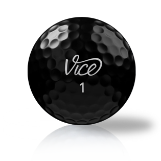 Vice Pro Plus Black Used Golf Balls - Halfpricegolfballs.com