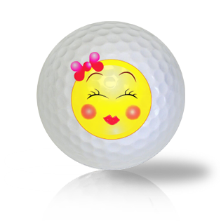 All Dolled Up Emoticon Golf Balls - Half Price Golf Balls - Canada's Source For Premium Used & Recycled Golf Balls