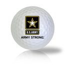 U.S. Army Strong Logo Golf Balls - Half Price Golf Balls - Canada's Source For Premium Used & Recycled Golf Balls