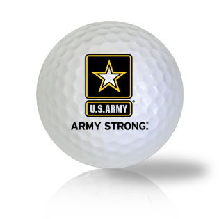 U.S. Army Strong Logo Golf Balls - Half Price Golf Balls - Canada's Source For Premium Used & Recycled Golf Balls