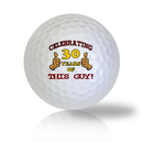 Happy 30th Birthday Golf Balls - Half Price Golf Balls - Canada's Source For Premium Used & Recycled Golf Balls