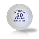 Happy 50th Birthday Golf Balls - Half Price Golf Balls - Canada's Source For Premium Used & Recycled Golf Balls
