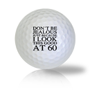 Happy 60th Birthday Golf Balls - Half Price Golf Balls - Canada's Source For Premium Used & Recycled Golf Balls