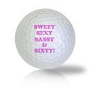 Happy 60th Birthday Golf Balls - Half Price Golf Balls - Canada's Source For Premium Used & Recycled Golf Balls
