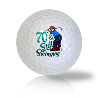 Happy 70th Birthday Golf Balls - Half Price Golf Balls - Canada's Source For Premium Used & Recycled Golf Balls