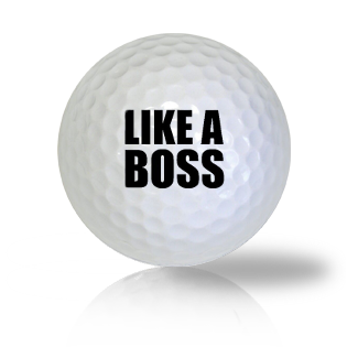 Like A Boss Golf Balls - Half Price Golf Balls - Canada's Source For Premium Used & Recycled Golf Balls